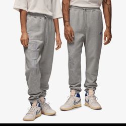 Jordan x Awake NY FW24 Knitted Sports Pants Men's Gray FQ5446-091