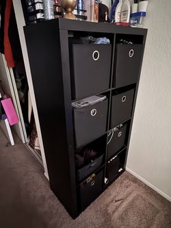 8 space cubicle for storage