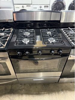 Amana Stainless Steel 4 burner range stove