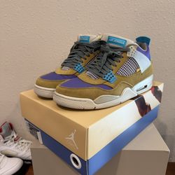 Jordan 4 Union Desert Moss - Size 11 w/ OG Box