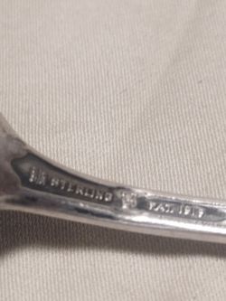 Sterling Silver Sugar Spoon