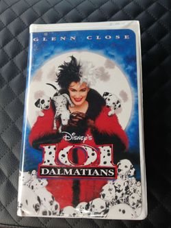 Disney's 101 Dalmatians VHS Movie