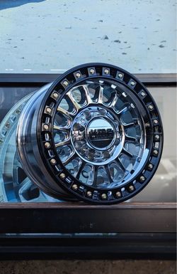Custom color available for Kmc KM552 triple chrome / message for sizes and quotes !!