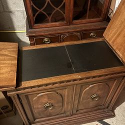 Mid Century Walnut Server