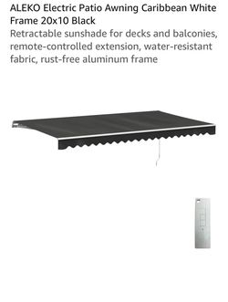 ALEKO Electric Patio Awning