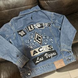 A’ja Wilson / LV Aces Jean Jacket