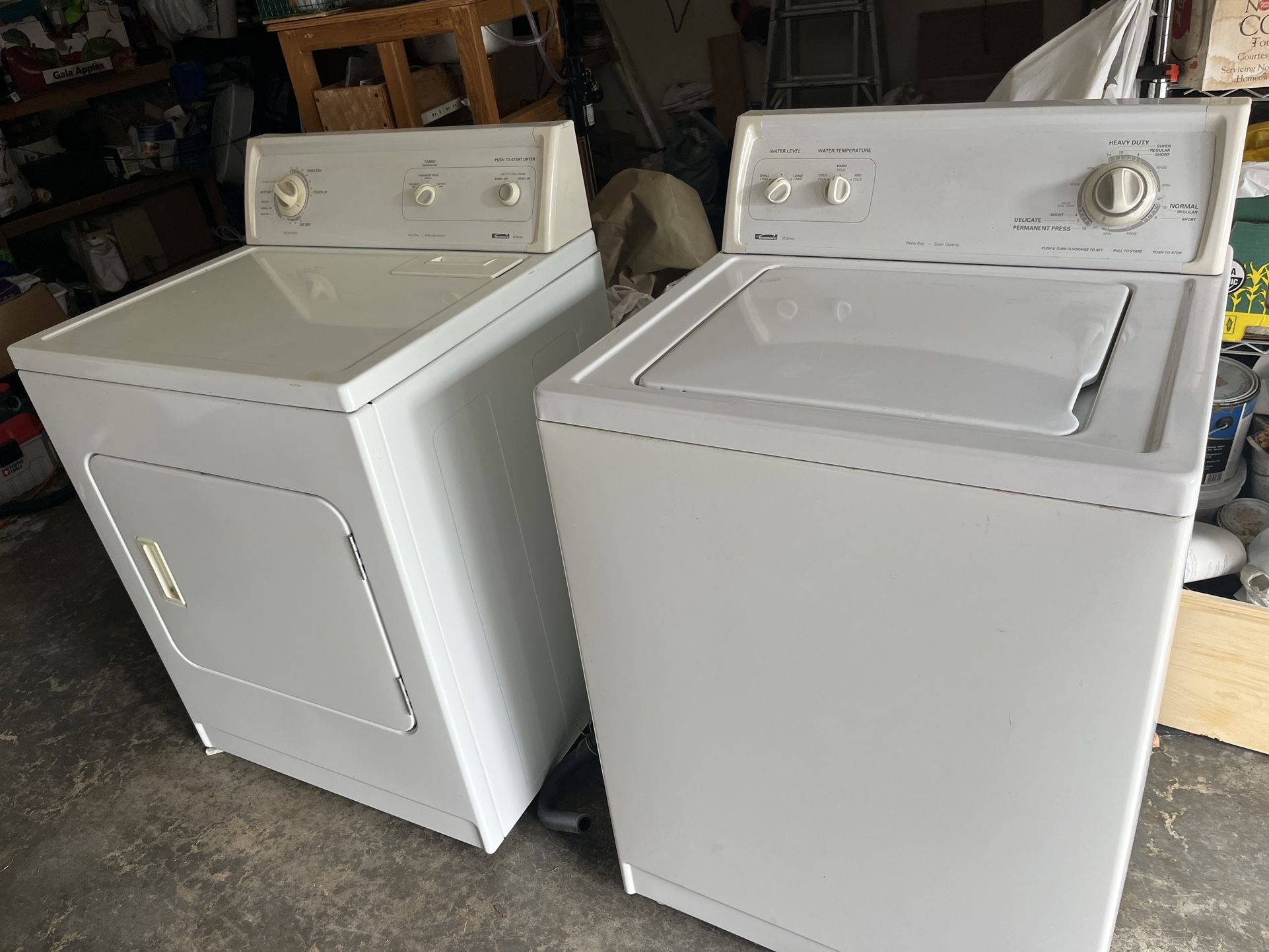 Kenmore Washer And Dryer