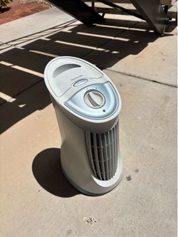 White and grey fan