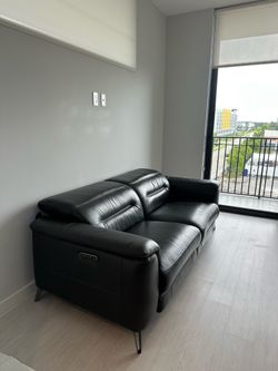Remote control recliner Couch