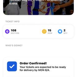 Indiana Fever vs. Los Angeles Sparks – August 5th at 7 PM