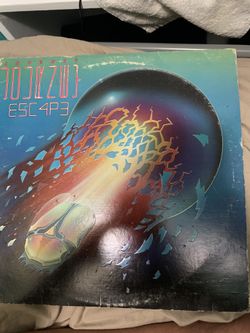 Journey escape vinyl record