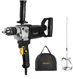 Spade handle mixer drill
