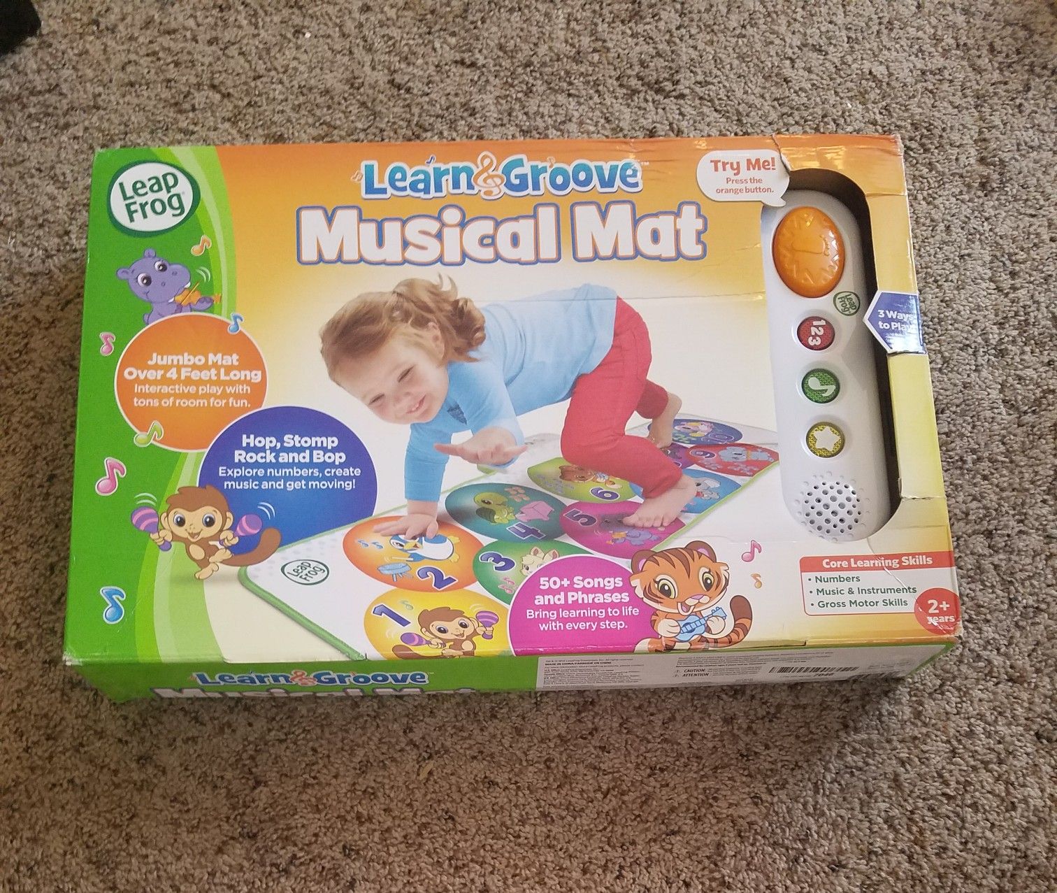 NEW Leapfrog Learn & Groove Musical Mat