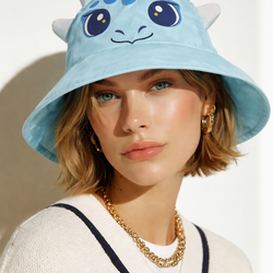 Official Universal Studios Jurassic World Dinosaur Bucket Sun Hat Adult OSFM