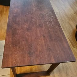 Complete Set Desk Office With Chair In Good Condition 