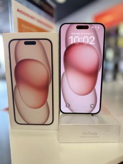 Iphone 15 brand new sealed pack With Airpods