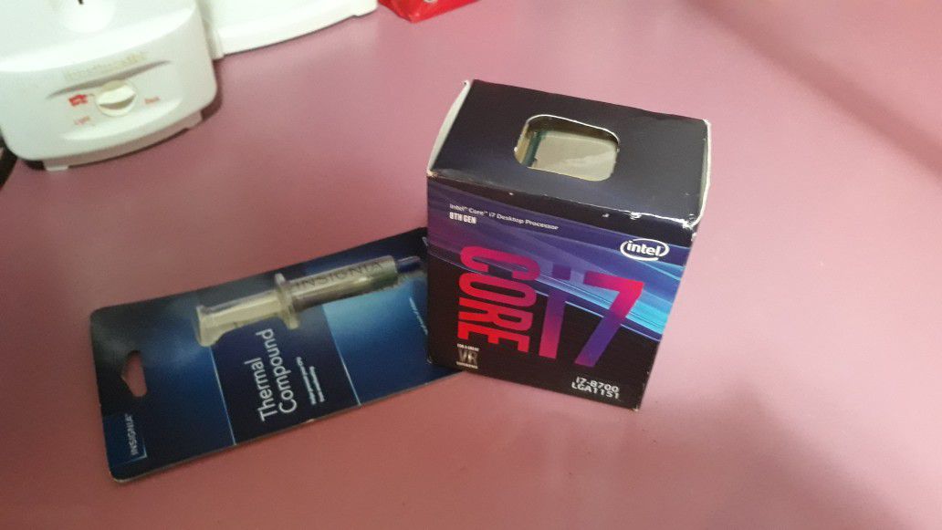 Intel Core i7-8700 Desktop Processor 6 Cores up to 4.6 GHz LGA 1151