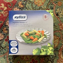 Zyliss Stainless Steel 11” Vegetable Steamer (lg)