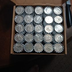 Unsearched Unopened Kennedy Half Dollars 