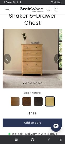 Chest Dresser 5 Drawer excellent Condition ,  o best offer