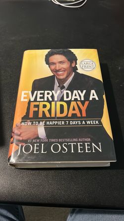 Every Day a Friday by Joel Osteen Large Print
