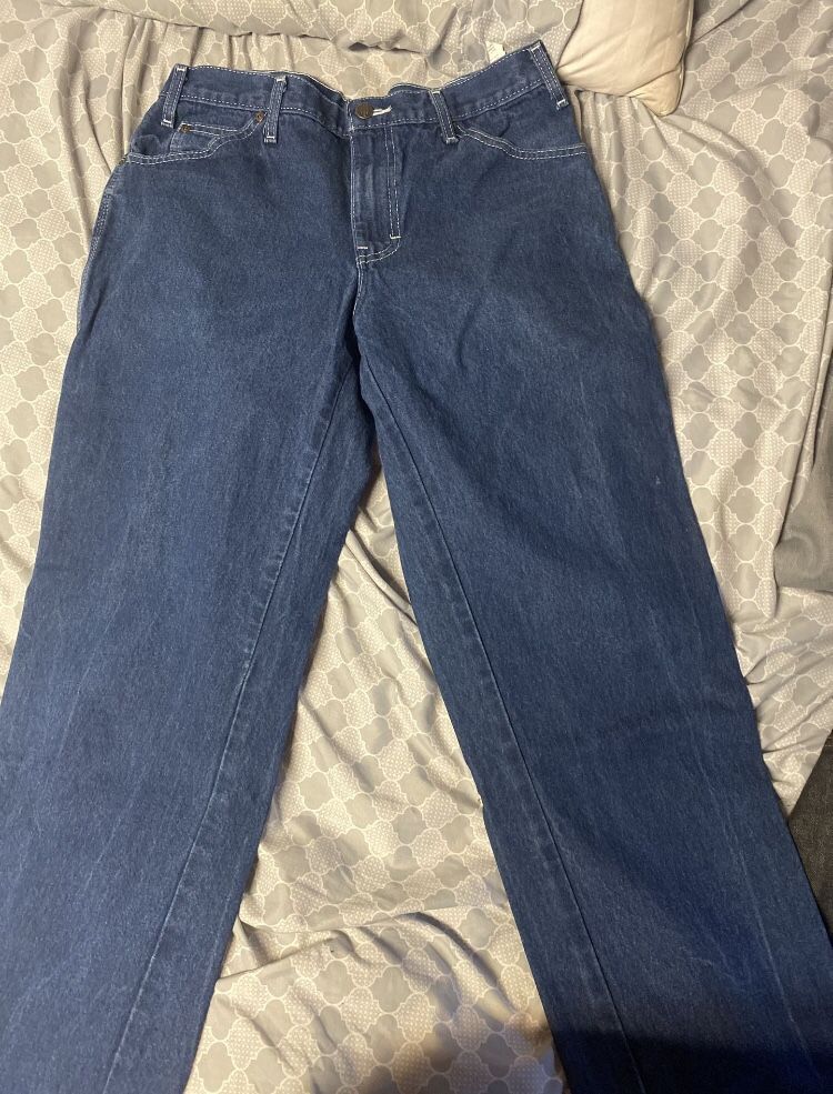 Blue Dickie carpenter pants