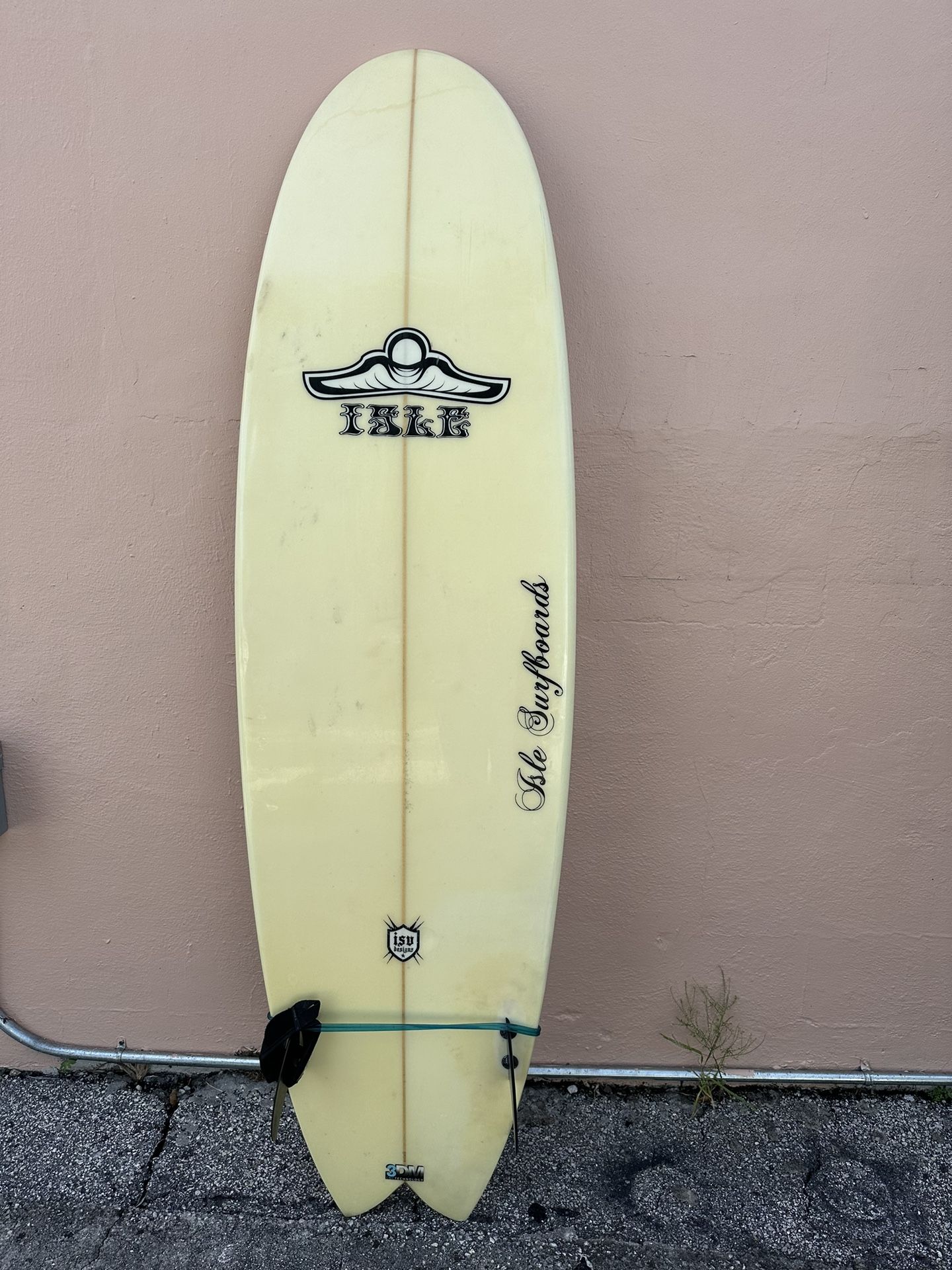 SURFBOARD 6'2" ISLE "ISU" USED SURFBOARD #SH1371