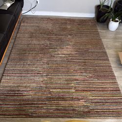 Multi color rug