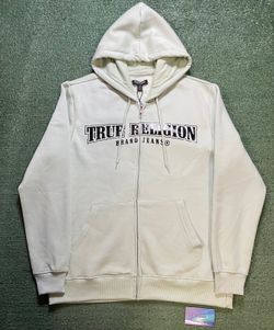 True Religion Slit green arch hoodie