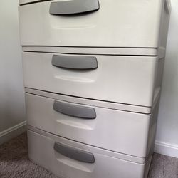 Storage Dresser With Four Drawers