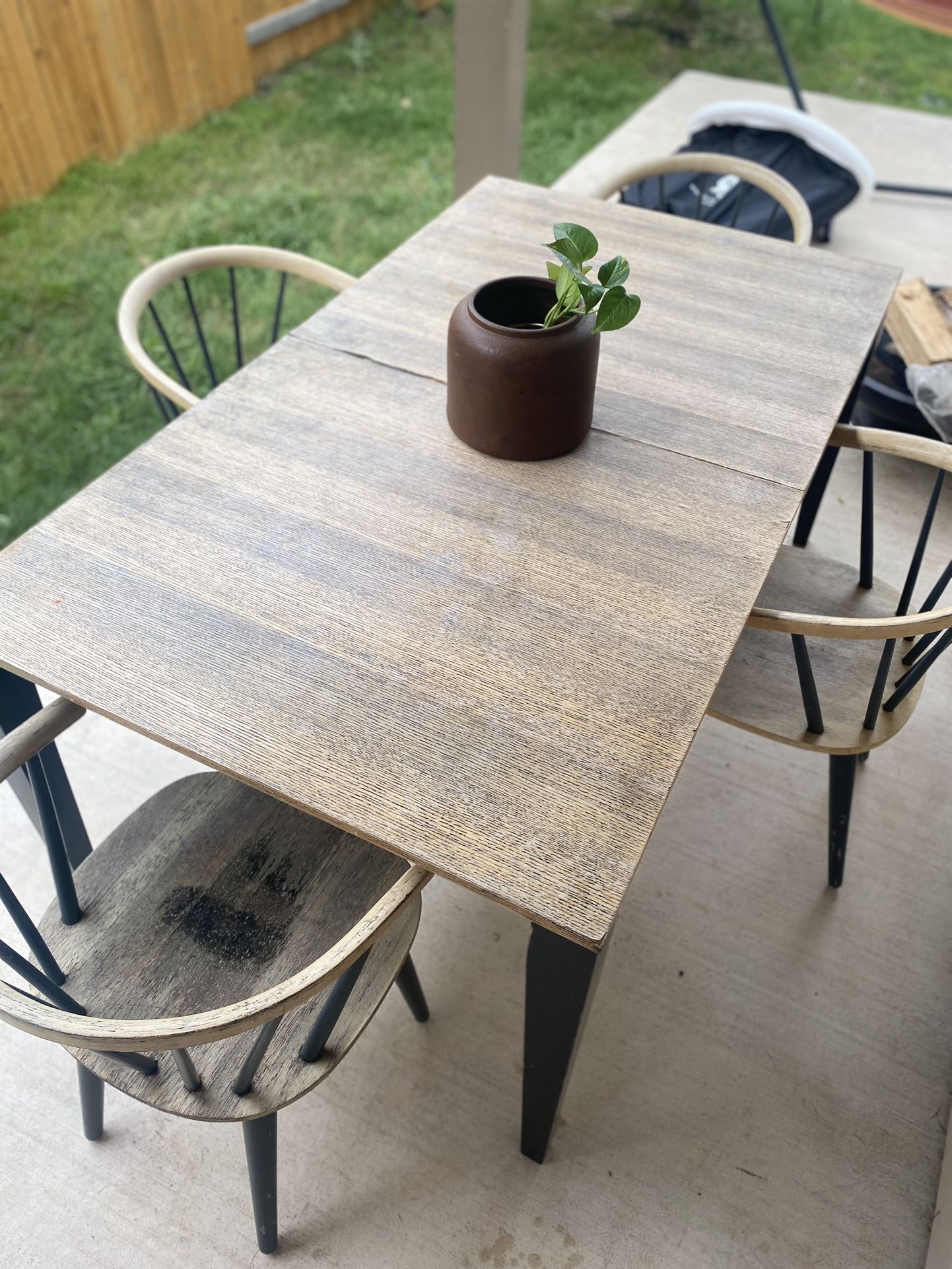 Outdoor/Indoor Wooden Table