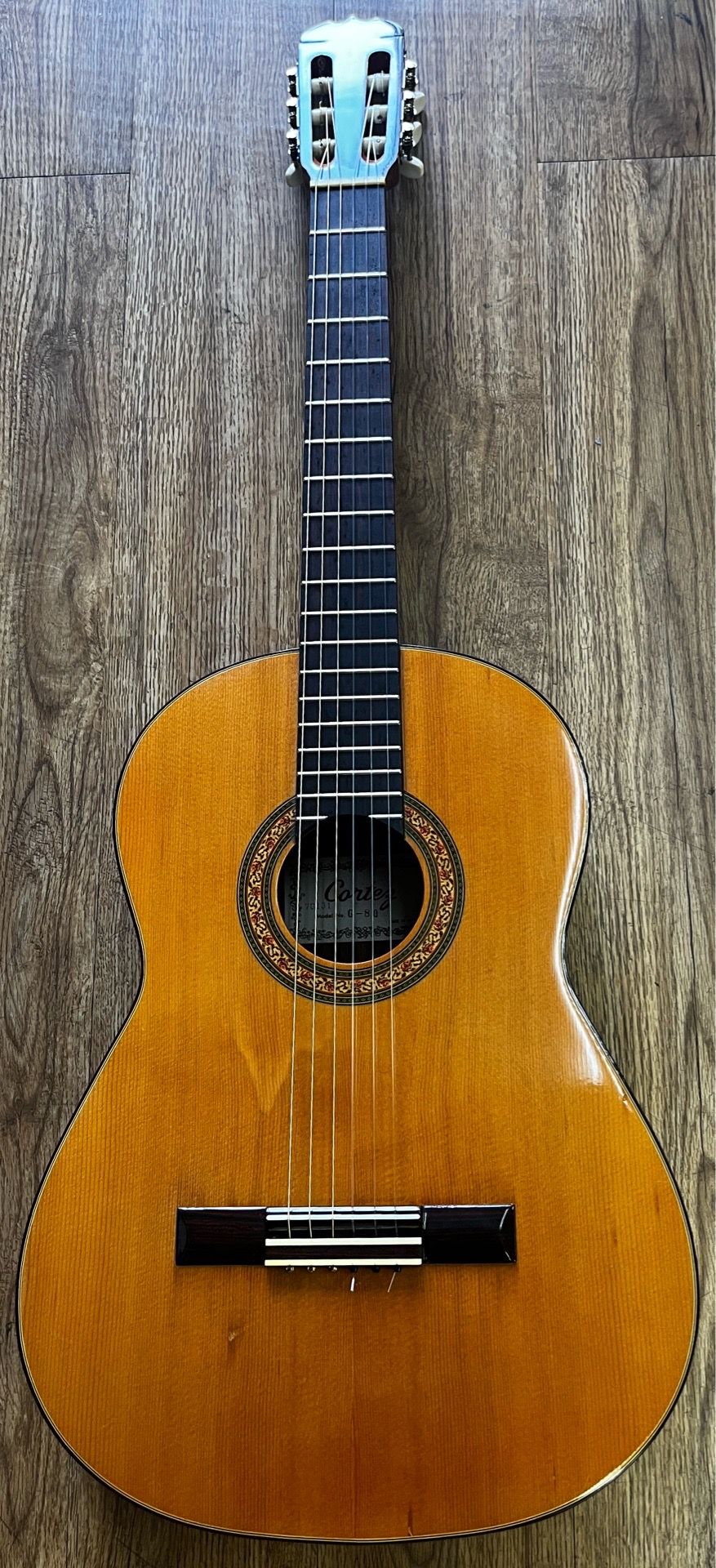 CORTEZ G-80 CLASSICAL GUITAR SPUCE/ROSEWOOD 1960’s-1970’s JAPAN