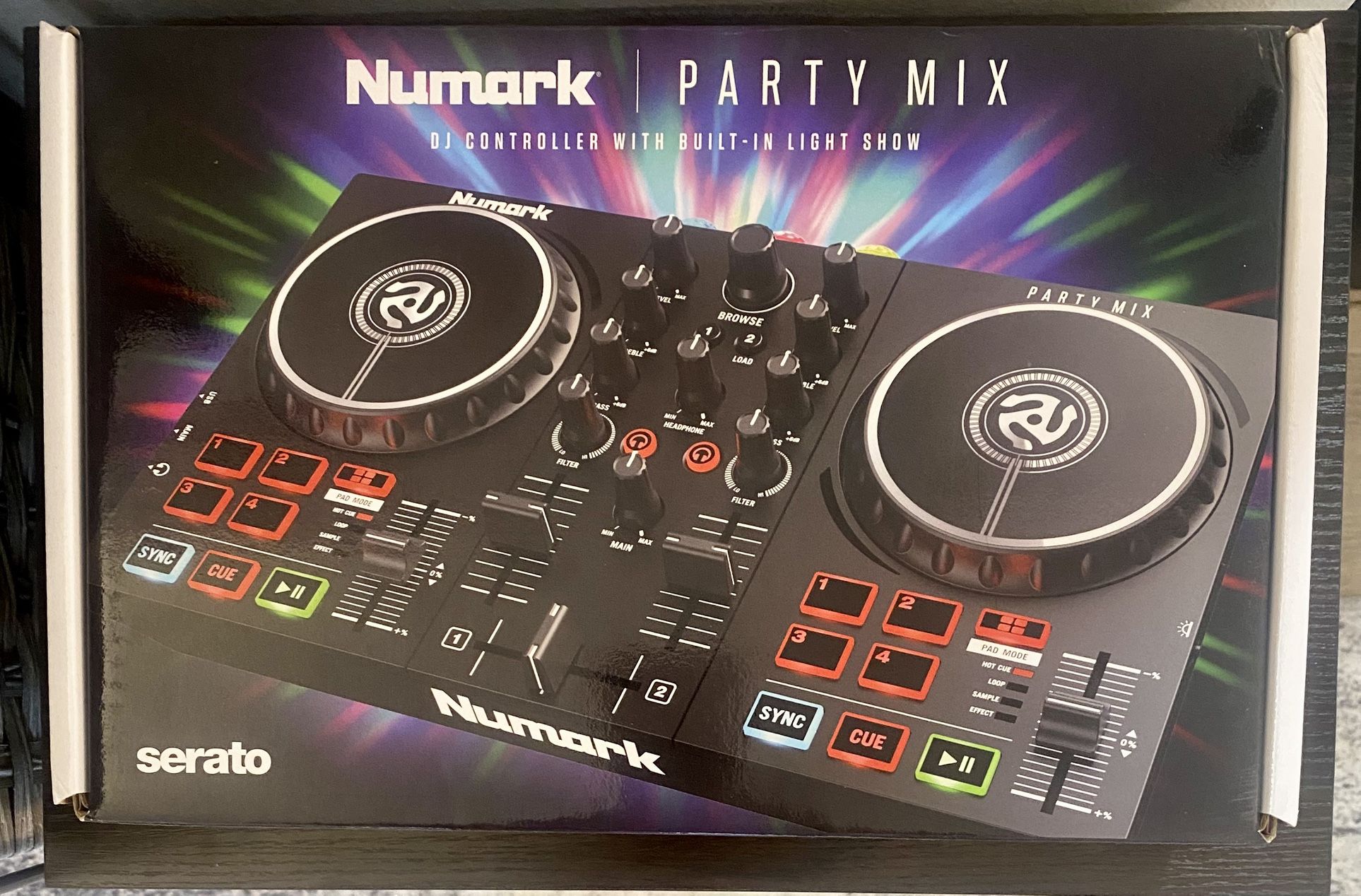 Numark Party Mix II Controller Set With Lightshow