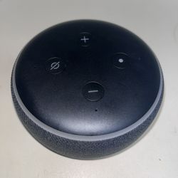AMAZON ECHO DOT WITH ALEXA