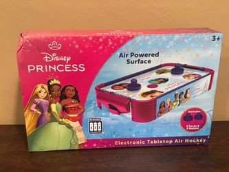 Disney Princess Electronic Tabletop Air Hockey Game