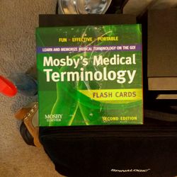 Mosbys Medical Terminology Flash Cards