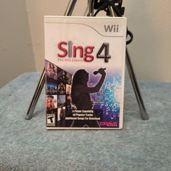 Wii Sing 4 Game 