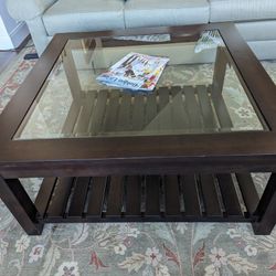  Coffee Table, Glass Top