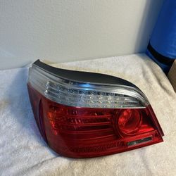 Left Driver Rear Side Outer Taillight In Panel White Turn Tail Light OEM BMW E60