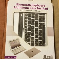 Blie Tooth Keyboard and Case For iPad 2&3