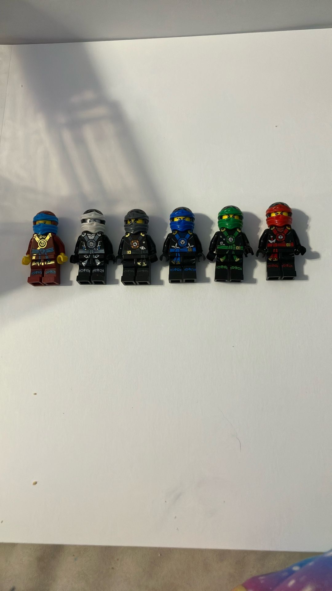 Lego Ninjago Minifigures - Entire Deepstone Armor Set