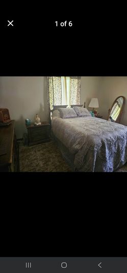 Full size 5 piece bedroom set
