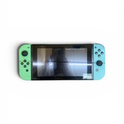 Nintendo Switch Animal Crossing: New Horizons Edition console 
