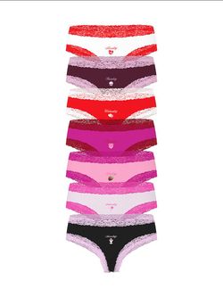 7 pack victoria secret cheeky panties small