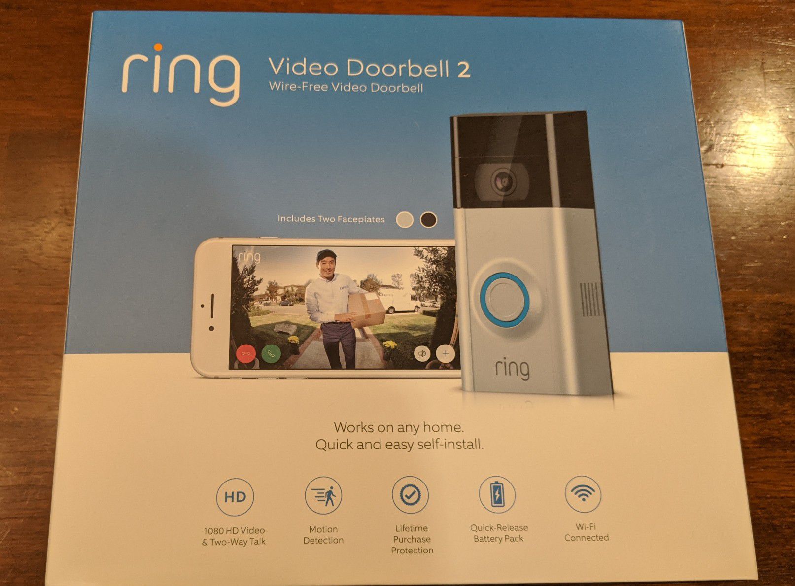 Ring Video Doorbell 2 - Brand New Unopened
