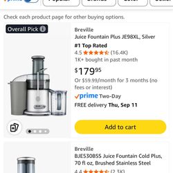 Breville Juice Fountain Plus