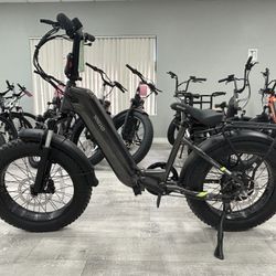 SISIGAD Champ Foldable EXT Fat Tire F008 E-Bike