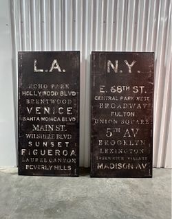 Art pieces from Z Gallerie
