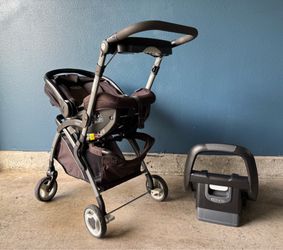 Graco Stroller, Car Seat and Car Base