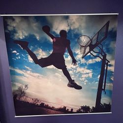 Basketball Wall Art (Canvas) 